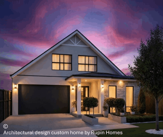 Tomas Crown double storey home design by Rupin Homes